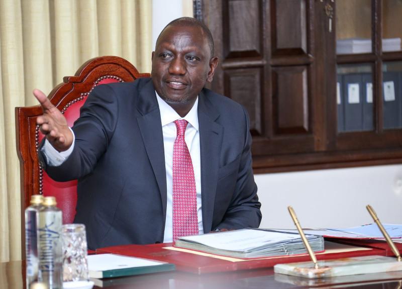File image of President William Ruto.